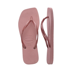 Chinelo Feminino Havaianas Slim Square 4148301 Argila Roxa