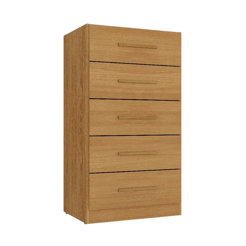 Cômoda 5 Gavetas Rodial Savana 50CO0524 Cinamomo SE