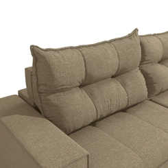 Sofá Retrátil 2 Lugares 235cm Kappesberg Dorian S229-2-A085 Areia SE