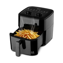 Fritadeira Elétrica Airfryer 4,2L 1.350W Multilaser GO253 Preta