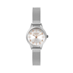 Kit Relógio Feminino Analógico Condor Co2035Nhx/K4K Prata