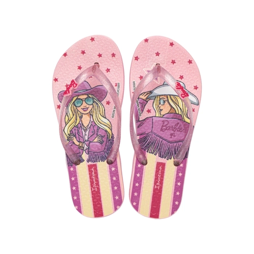 Chinelo Infantil Menina Barbie Meu Encanto Ipanema 27291 Rosa