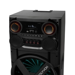 Caixa de Som Amplificada Polyvox XT2025T Preto Bivolt