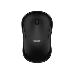 Mouse Sem Fio Design Ergonômico Multilaser MO651 Preto