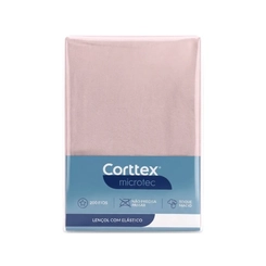 Lençol com Elástico Solteiro Corttex Microtec Sortido
