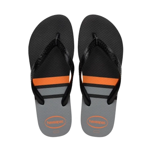 Chinelo Masculino Havaianas Color Essential 4148587 Preto/Cinza