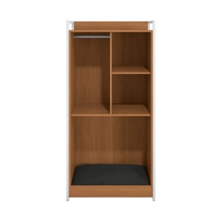 Armário Kappesberg Pet LI057 2P 74cm Canela/Branco SE