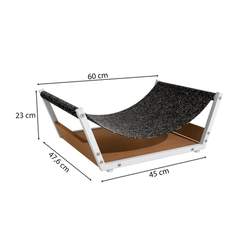 Cama Kappesberg PET LI055 23X44X61 Canela/Branco SE