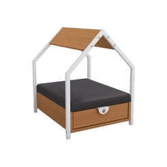 Cama Kappesberg Pet LI054 50x45x54 Canela/Branco SE