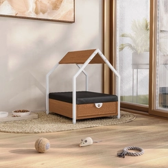 Cama Kappesberg Pet LI054 50x45x54 Canela/Branco SE