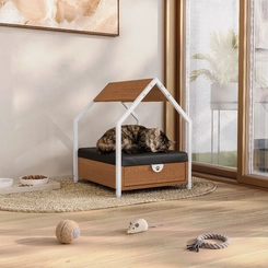 Cama Kappesberg Pet LI054 50x45x54 Canela/Branco SE