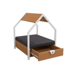 Cama Kappesberg Pet LI054 50x45x54 Canela/Branco SE