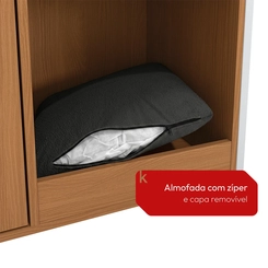 Aparador Kappesberg Pet LI061 Canela/Branco SE