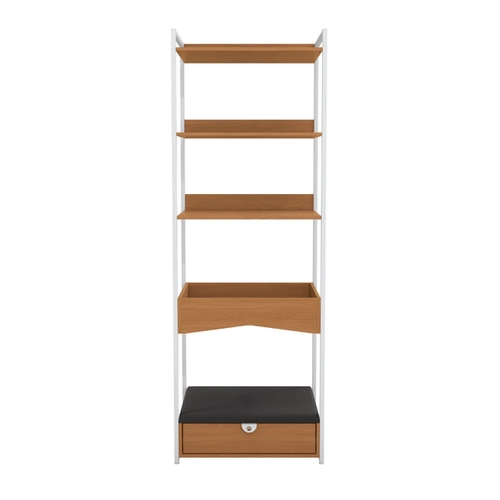Estante Kappesberg PET LI059 Canela/Branco SE