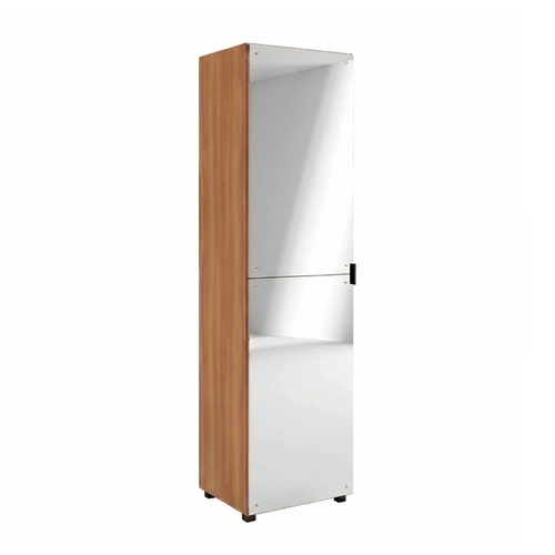 Sapateira 1 Porta com Espelho 60cm Telasul Versa 702022-02 Freijó