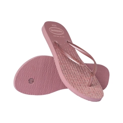 Chinelo Feminino Havaianas Slim Gloss 4145617 Argila Roxa