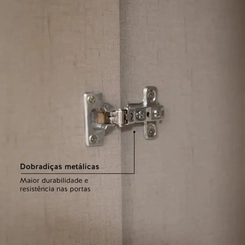 Sapateira Multiuso 2 Portas THB Space New 5990 Branco