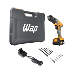 Parafusadeira e Furadeira com Bateria 12V WAP FW010590 Bivolt