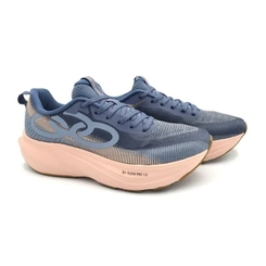 Tênis Feminino Olympikus Swift 6 43441487 Azul e Rosa