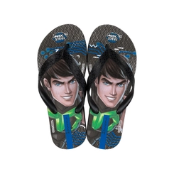 Chinelo Infantil Menino Ipanema Max Steel 26048 Preto