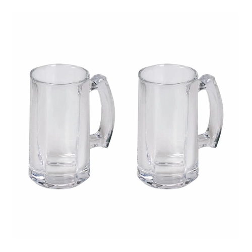 Conjunto 2 Canecas Vidro 430ml para Cerveja Chopp Mor Classic 50000383 Transparente