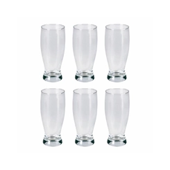Conjunto 6 Copos de Vidro 350ml Tulipa Cerveja Mor 50000376 Transparente
