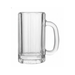Conjunto 2 Canecas Vidro 500ml Para Cerveja Chopp Ruvolo 290356 Transparente