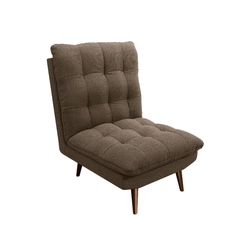 Poltrona Estofada Fixa Kappesberg Ibiza A082 Taupe SE