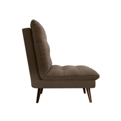 Poltrona Estofada Fixa Kappesberg Ibiza A082 Taupe SE