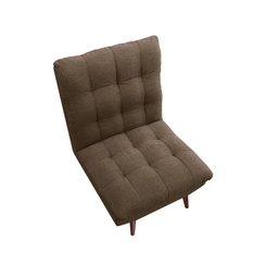Poltrona Estofada Fixa Kappesberg Ibiza A082 Taupe SE