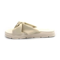 Rasteira Feminina Moleca 5490-132 Branco Off White