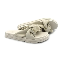 Rasteira Feminina Moleca 5490-132 Branco Off White