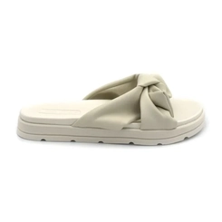 Rasteira Feminina Moleca 5490-132 Branco Off White