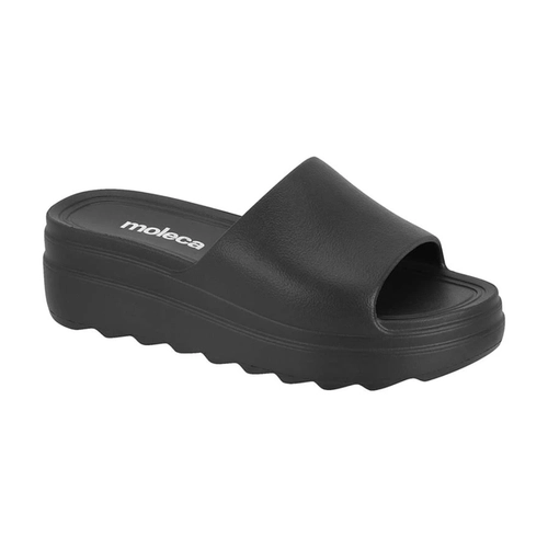 Tamanco Feminino Moleca 5589-100 Preto
