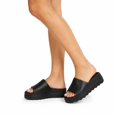 Tamanco Feminino Moleca 5589-100 Preto