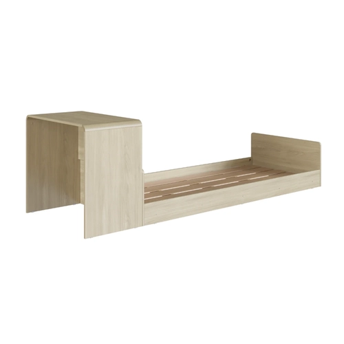 Cama Infantil Montessoriana com Escrivaninha Completa Móveis CV010 Carvalho Araguaia SE