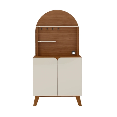 Aparador Cantinho do Café Artely Viena 4631 Cedro/Off White SE