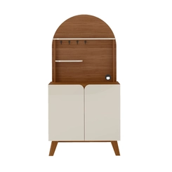 Aparador Cantinho do Café Artely Viena 4631 Cedro/Off White SE