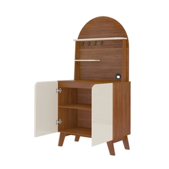 Aparador Cantinho do Café Artely Viena 4631 Cedro/Off White SE