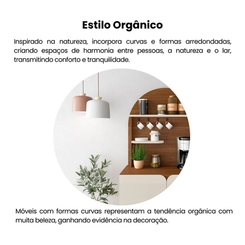 Aparador Cantinho do Café Artely Viena 4631 Cedro/Off White SE