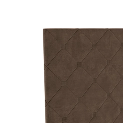 Cabeceira Estofada Queen Size Kappesberg 160-A033 Marrom SE