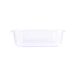 Pote Hermético Retangular com Tampa 640ml Mor 7802 Vidro
