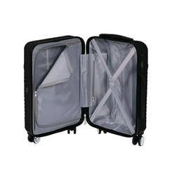 Mala de Bordo Viagem ABS 10kg Mor 8622 Preto