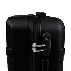 Mala de Bordo Viagem ABS 10kg Mor 8622 Preto