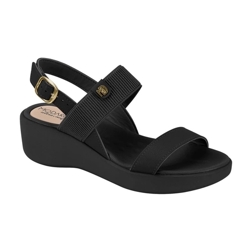 Sandália Feminina Anabela Modare 7227-22454 Preto