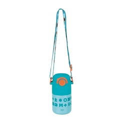 Garrafa Térmica Kids 500ml com Alça Mor 8785 Azul