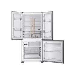 Geladeira 3 Portas 630L Frost Free Inverter Brastemp BRO88AK Inox Bivolt