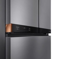 Geladeira 3 Portas 630L Frost Free Inverter Brastemp BRO88AK Inox Bivolt