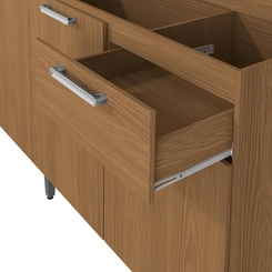 Cozinha Compacta 7 Portas 1 Gaveta Kappesberg T781 Canela