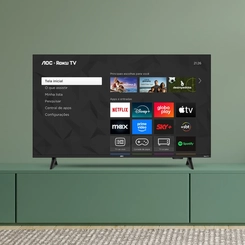 Smart TV 43 Polegadas Full HD AOC S5155 Preto Bivolt